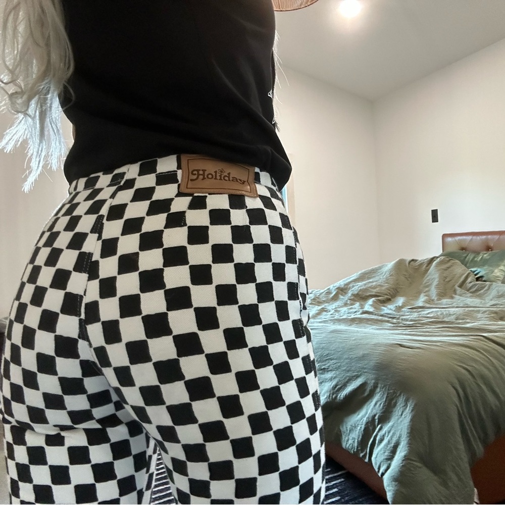 Checkered pants - Picture 2 of 7